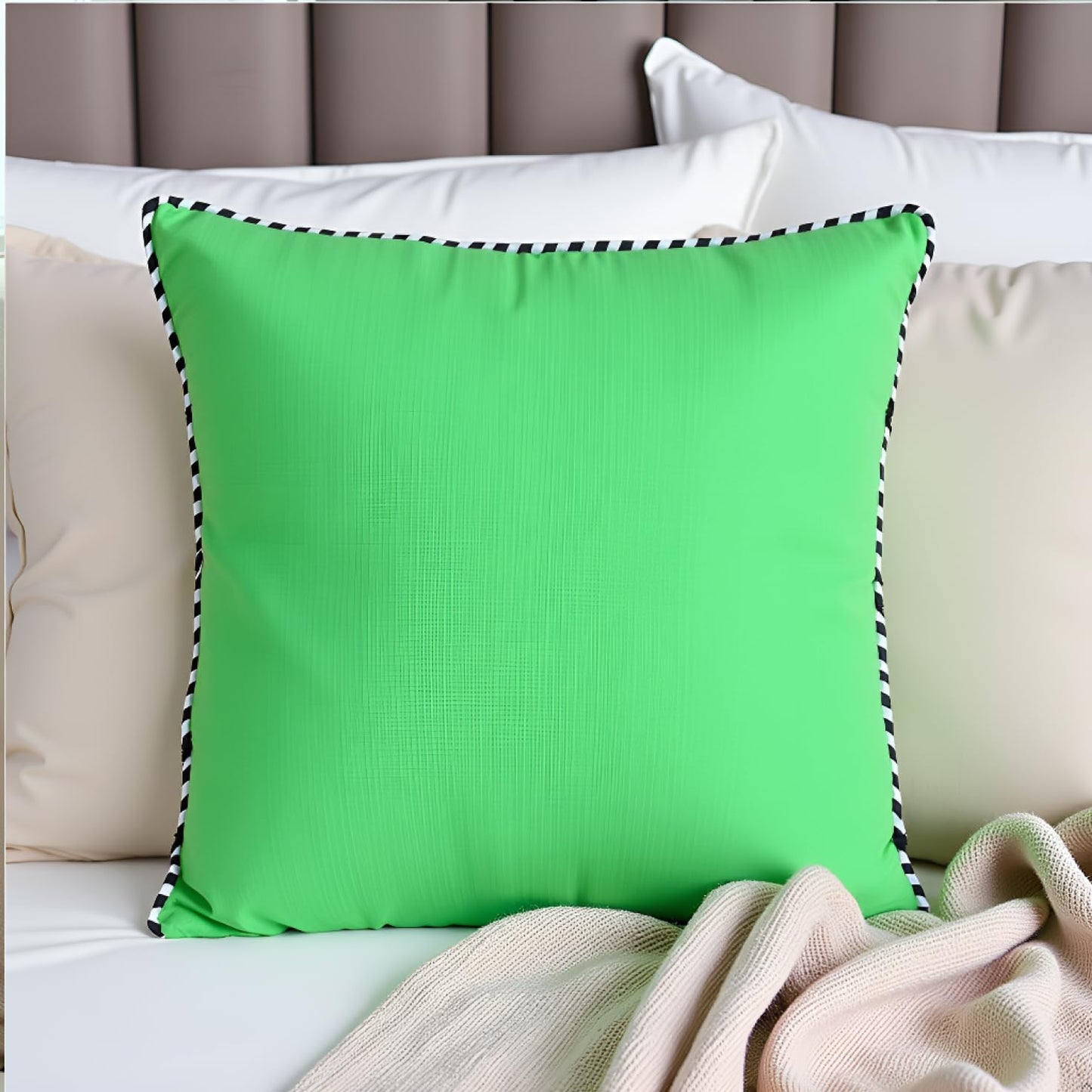 Green Cushion Cover 22"x22"