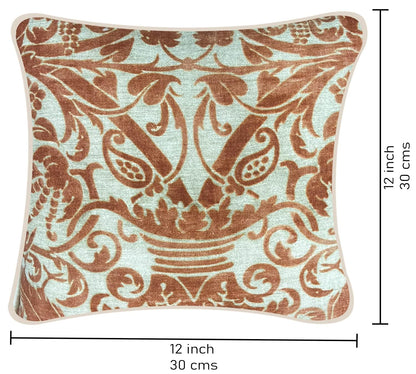 Rust Red Cushion Cover 12"x12"