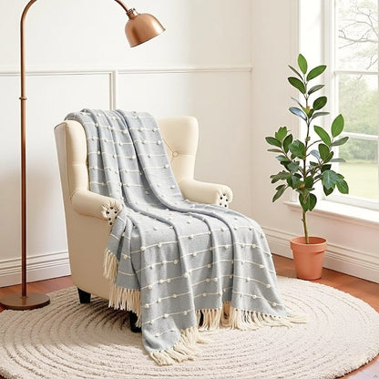Smoke Grey Throw