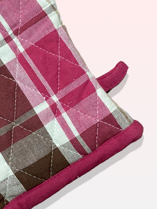 Multicolor Oven Glove - 6X12 Inches