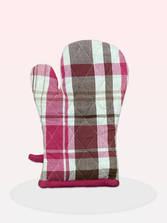 Multicolor Oven Glove - 6X12 Inches