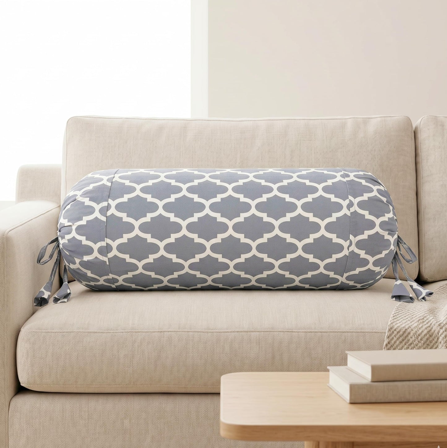 Red Multi Bolster Cover