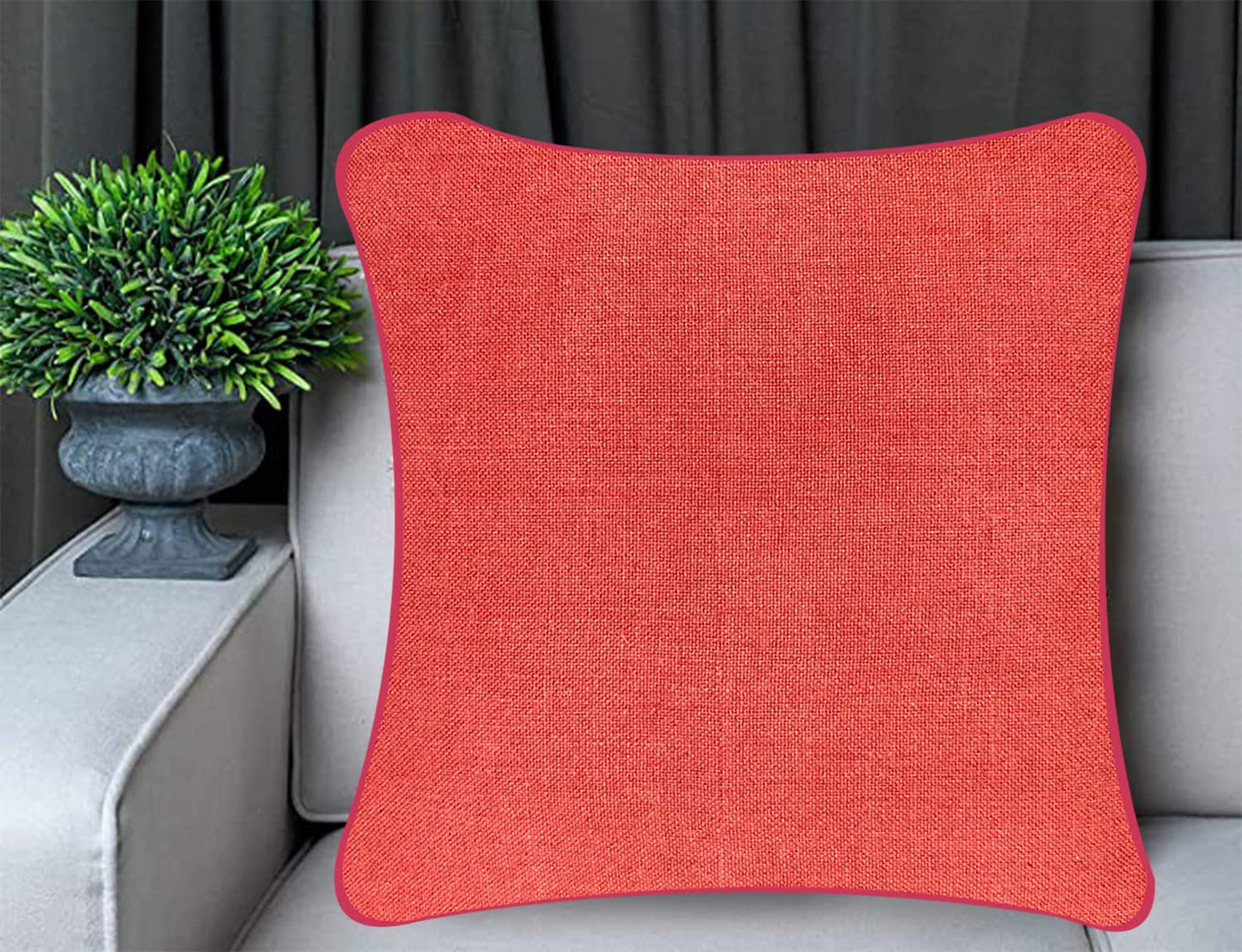 Red Cushion Cover 22"x22"