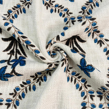 SAJAVAT HOME Hand-Knitted All Season Throw Blanket – Slub Cotton | White | 80x52 Inches