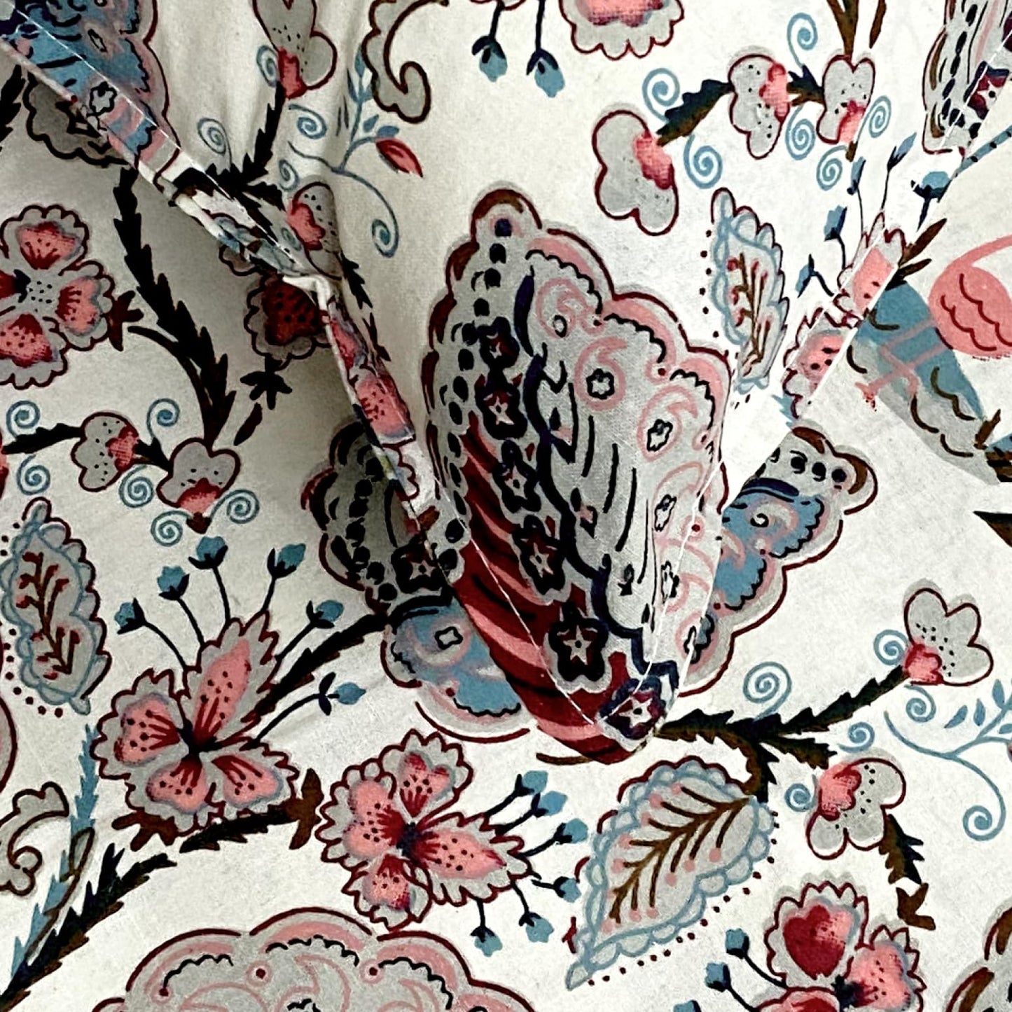 Pastel Floral Cotton Bedsheet