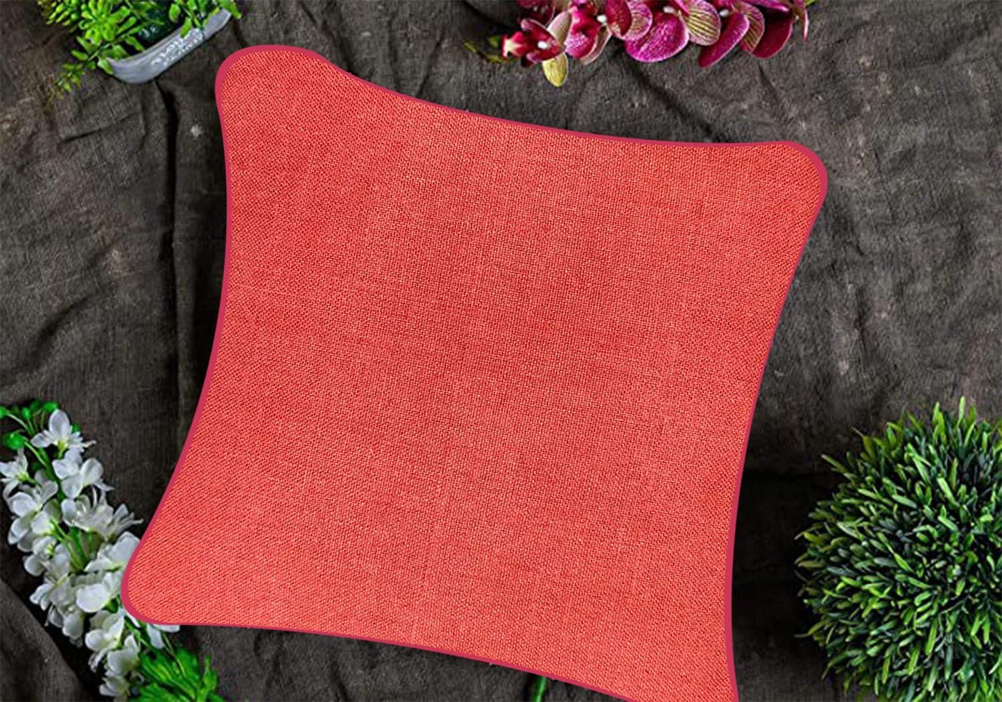 Red Cushion Cover 22"x22"