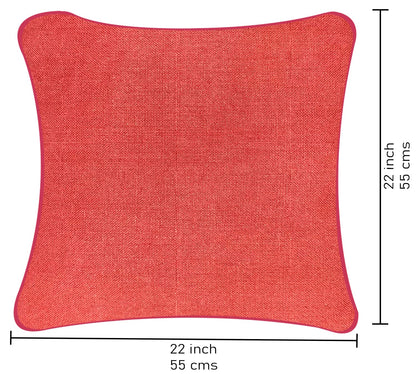 Red Cushion Cover 22"x22"