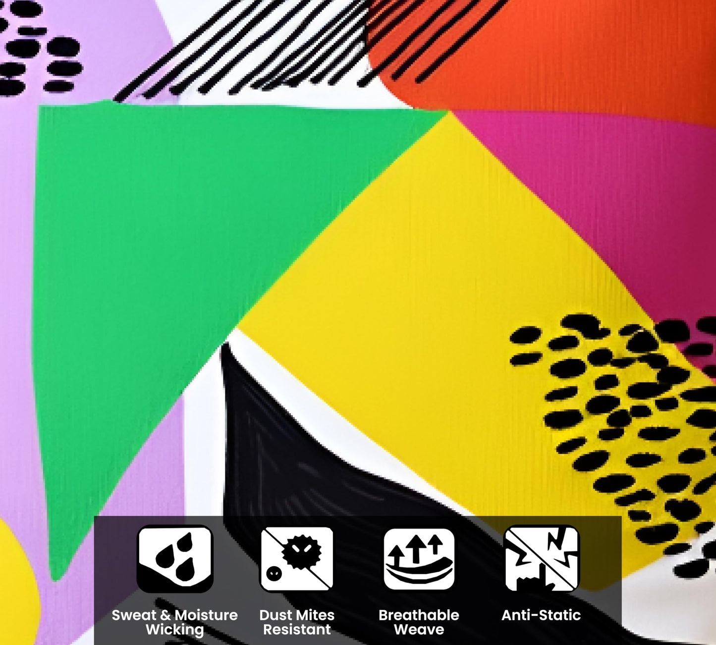 Multicolor Cushion Cover 20"x20"