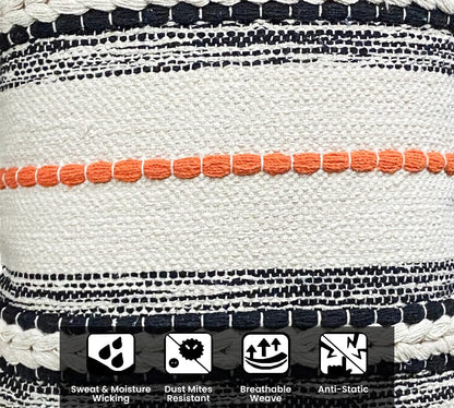 Flaming Orange Cushion Cover