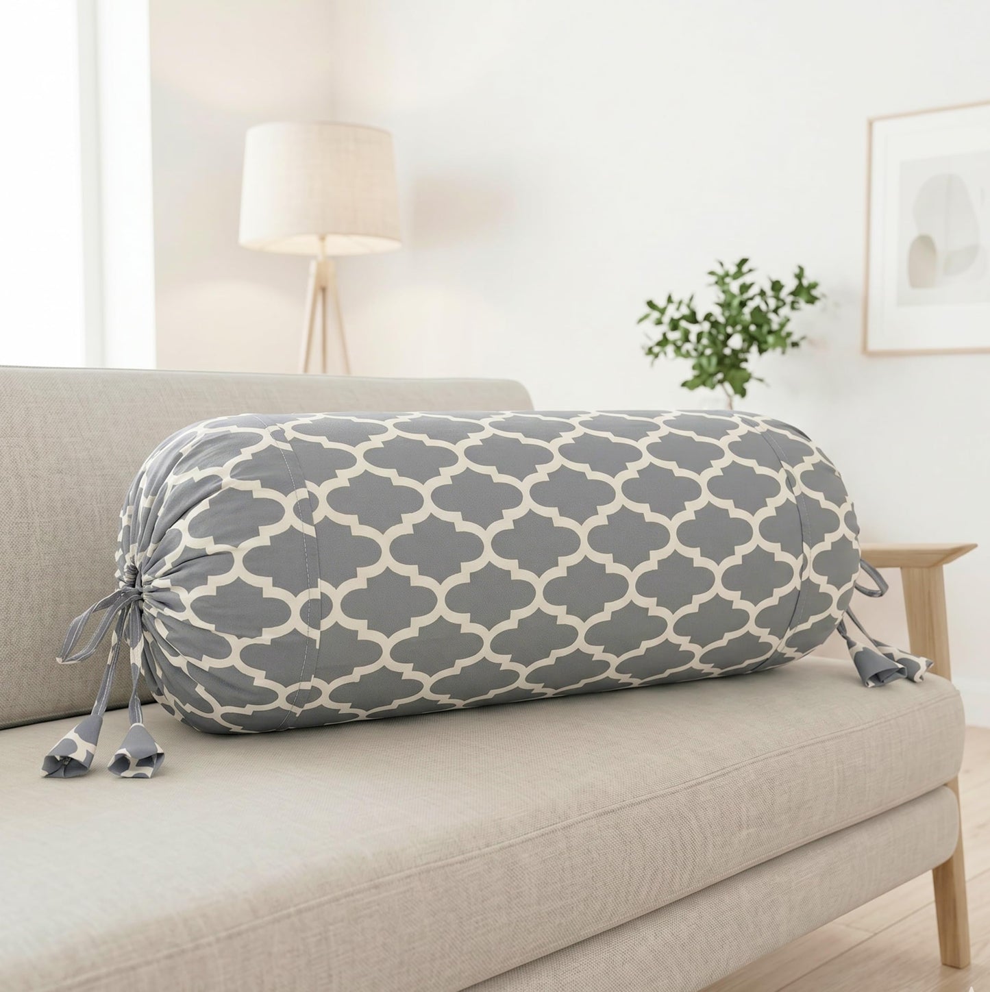 Red Multi Bolster Cover