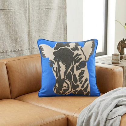 Black & Blue Covers Set of 2