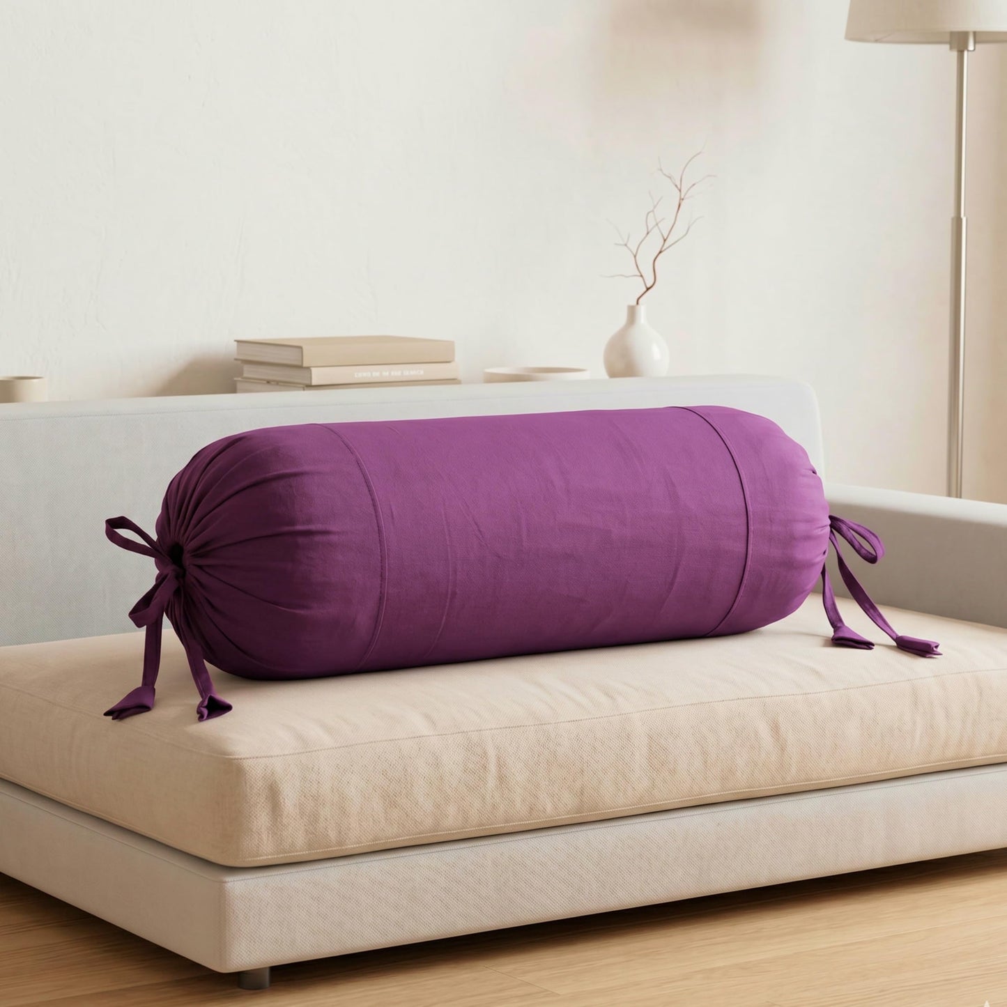 Red Multi Bolster Cover