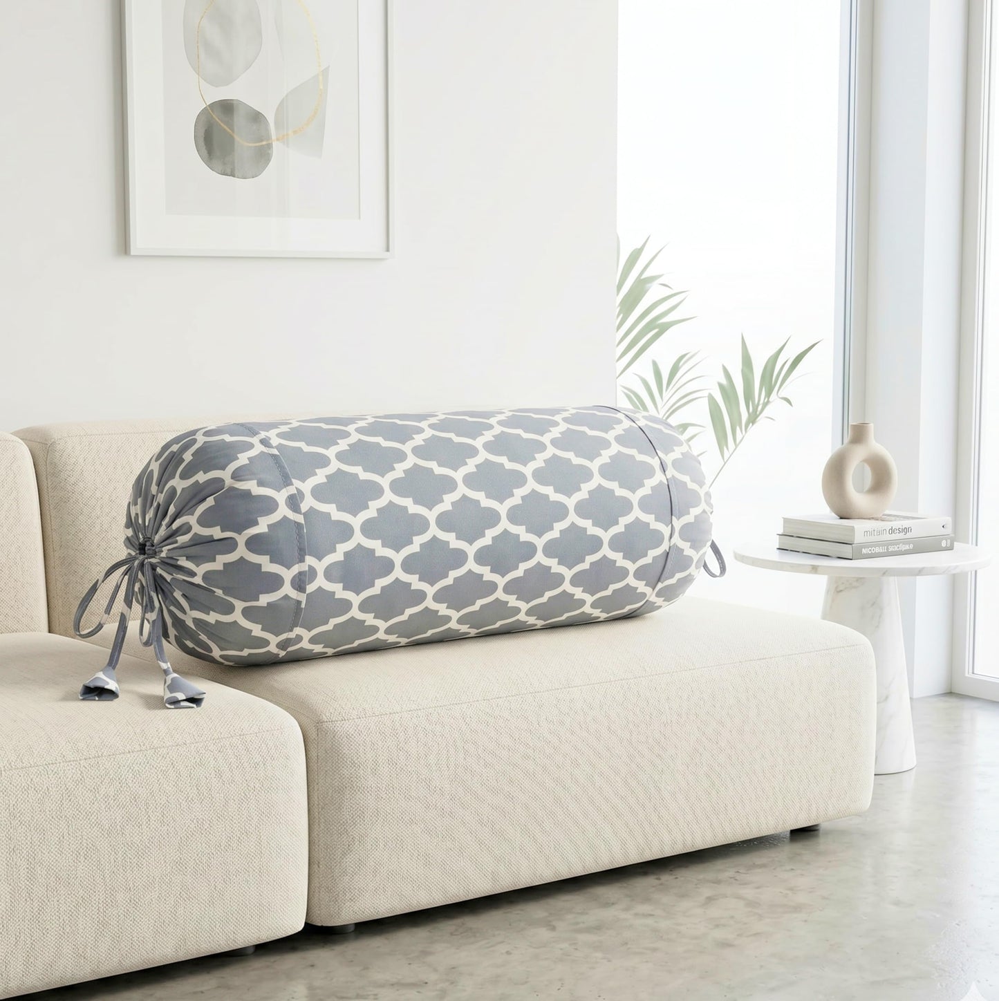 Red Multi Bolster Cover