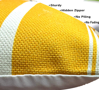 Yellow Cushion Cover 18"x18"
