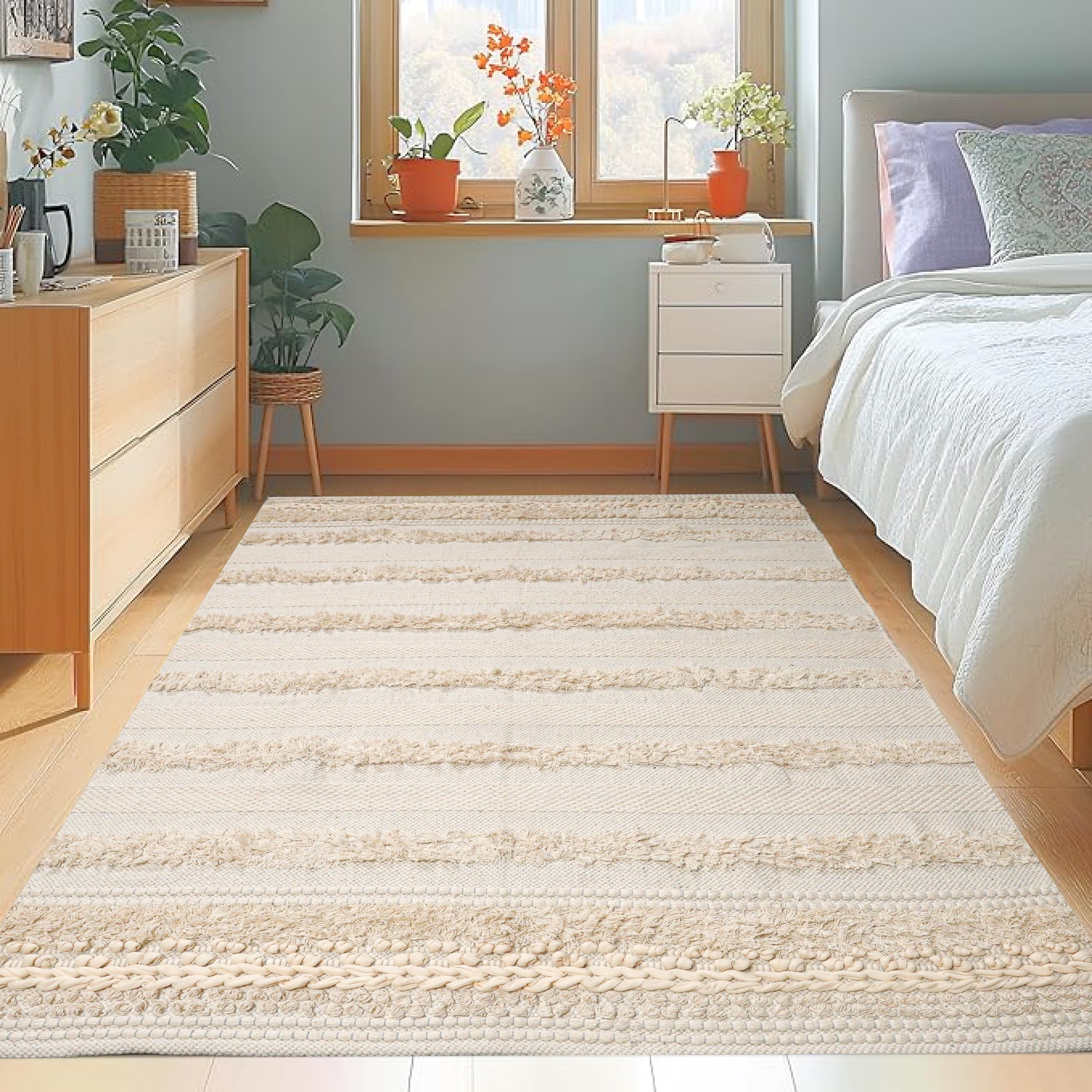 Beige Floor Carpet