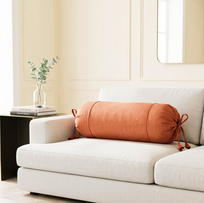 Orange  Bolster Cover