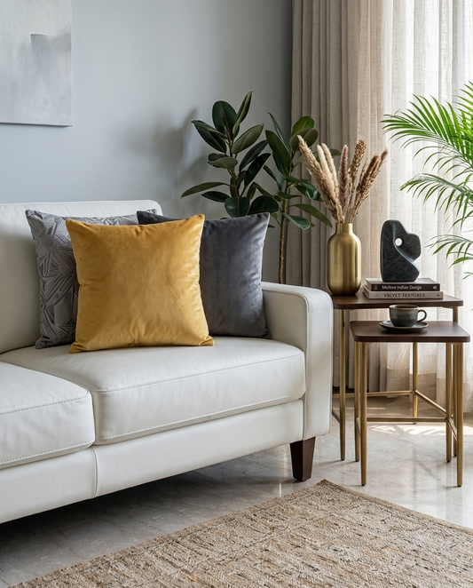 Light Orange Cushion Cover