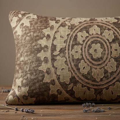 Peanut Brown Cushion Cover 14"x26"