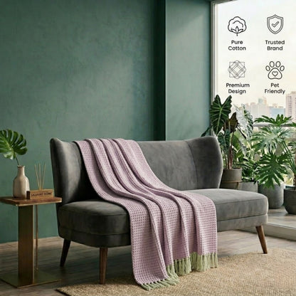 Baby Pink All-Season Throw