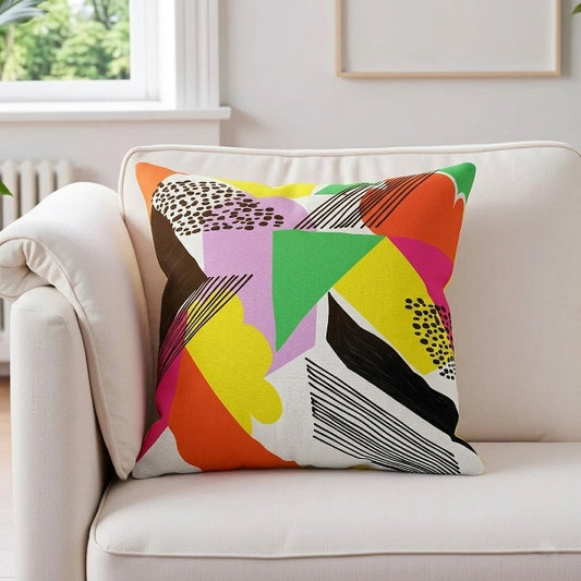 Multicolor Cushion Cover