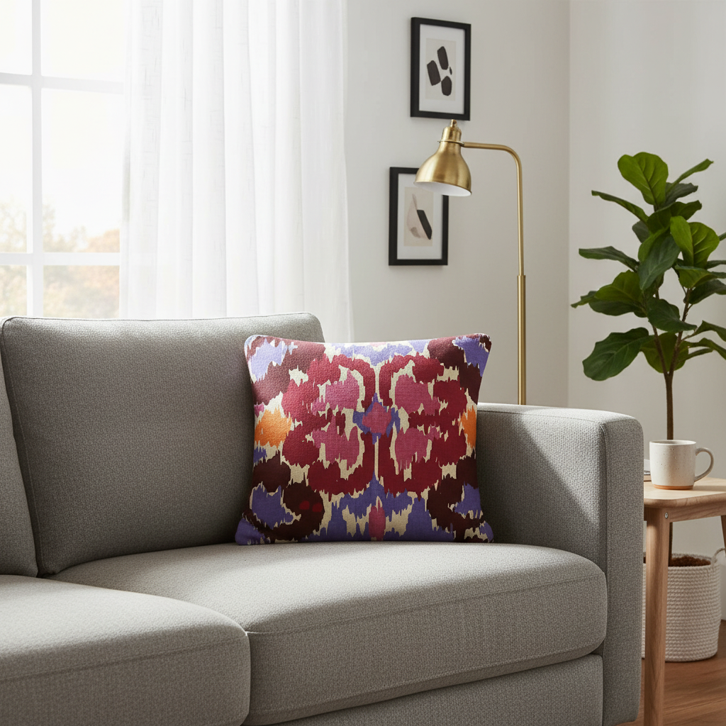 Purple Cushion Cover 18"x18"