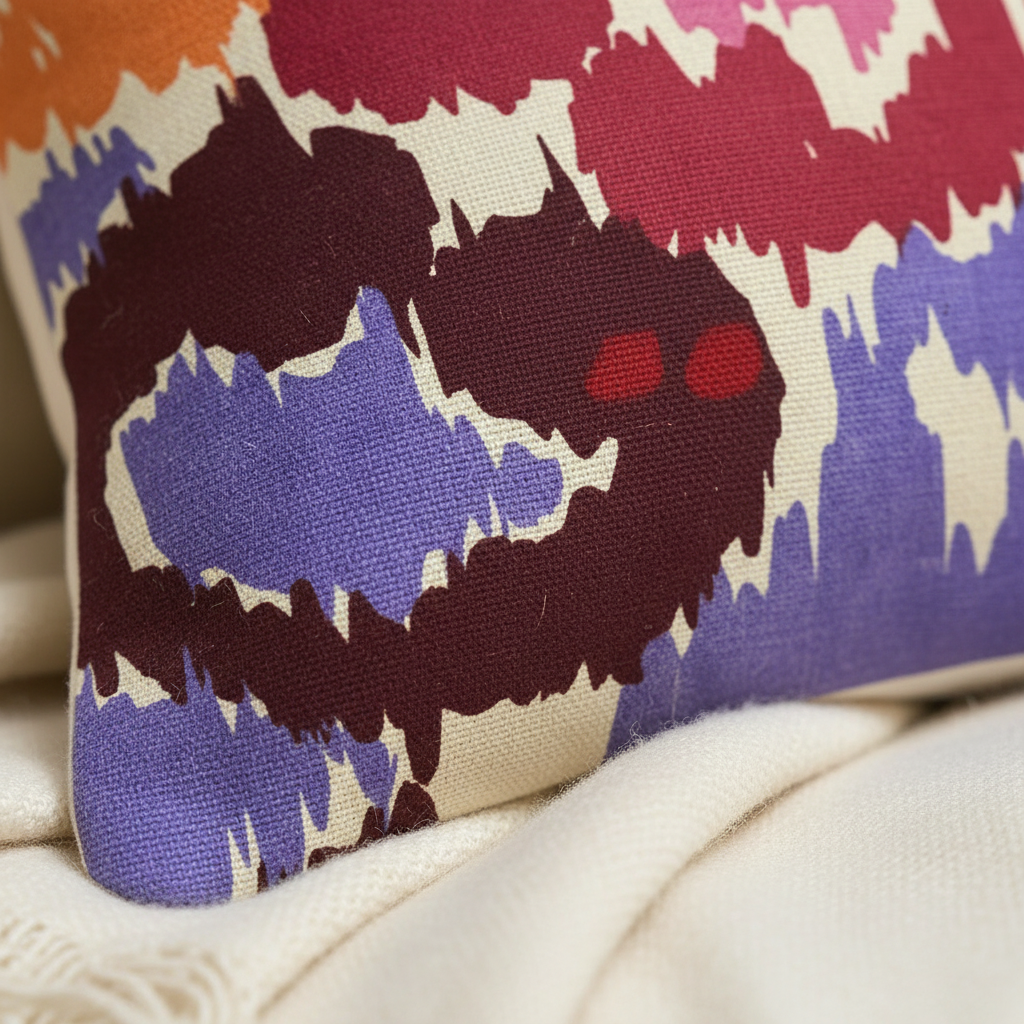 Purple Cushion Cover 18"x18"