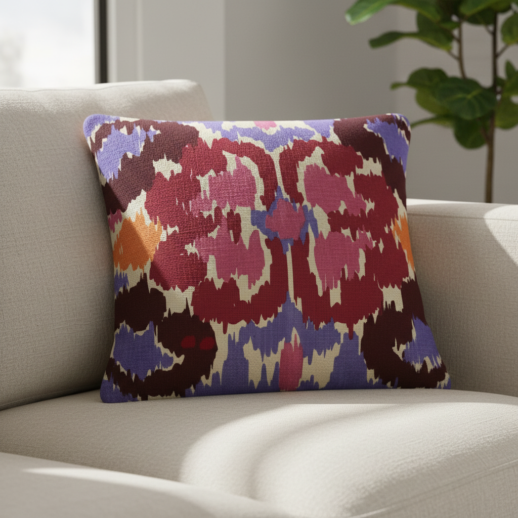 Purple Cushion Cover 18"x18"