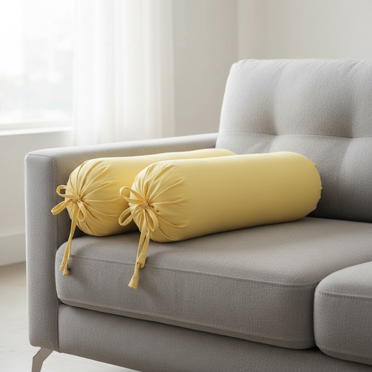Yellow Bolster Cover