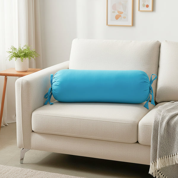 Sky Blue Bolster Cover