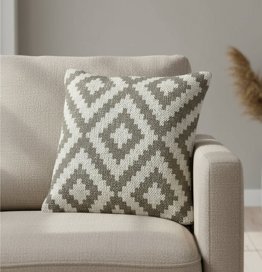 Grey Cushion Cover 18"x18"