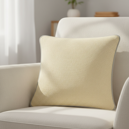 Cream Cushion Cover 22"x22"