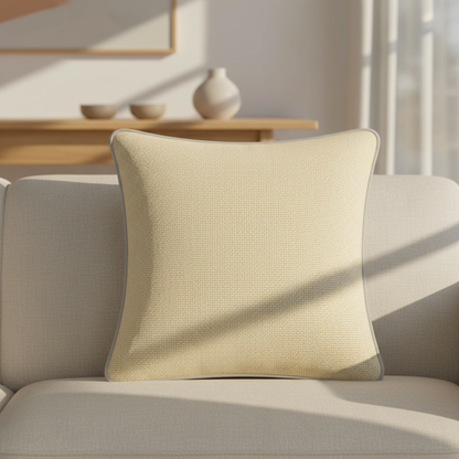 Cream Cushion Cover 22"x22"