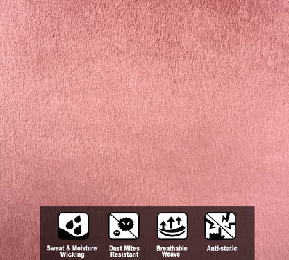 Light Pink Cushion Cover 18"x18" (Pack of 2)