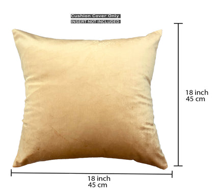 Light Orange Cushion Cover 18"x18"