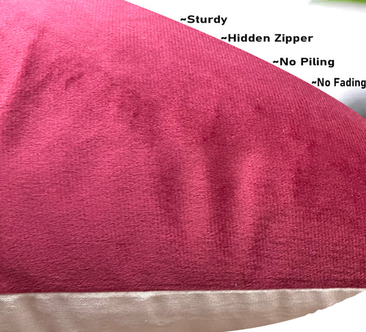 Dark Pink Cushion Cover 16