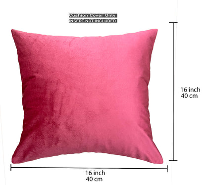 Dark Pink Cushion Cover 16"x16" (Pack of 2)