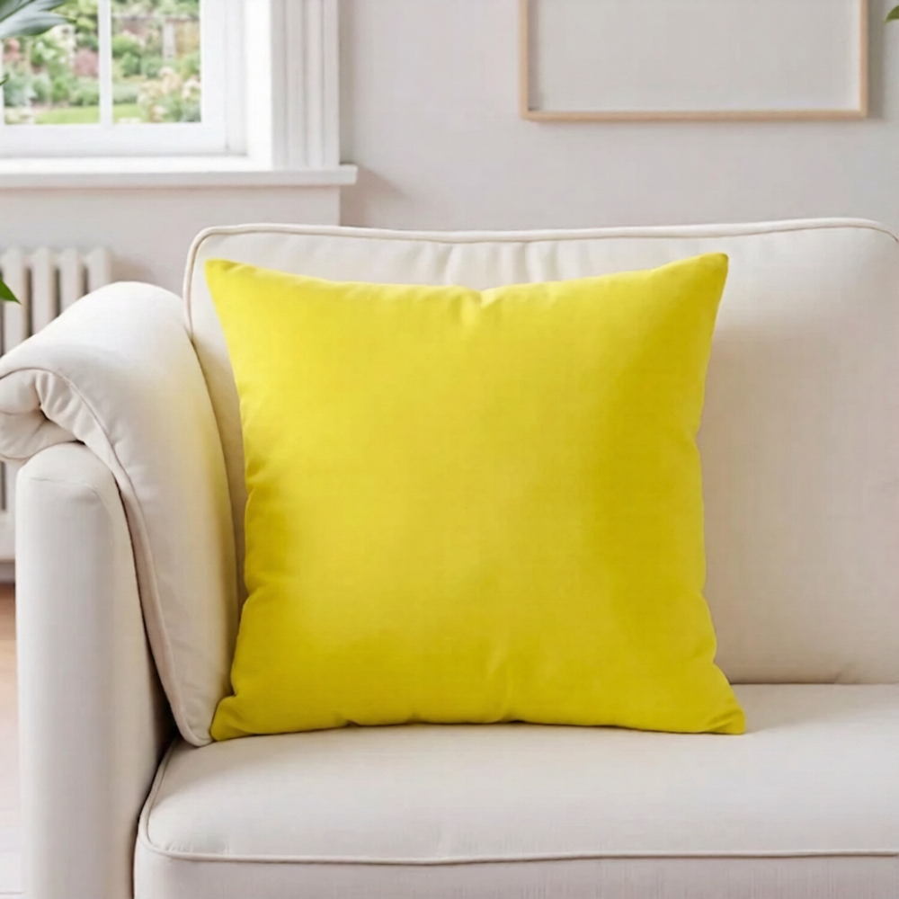 Yellow Cushion Cover