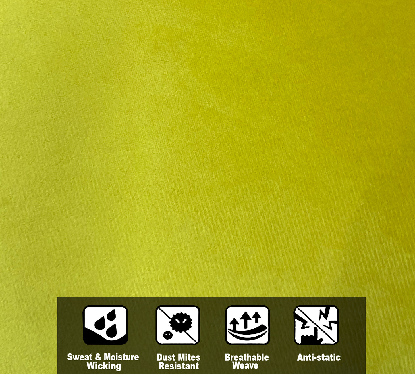 Yellow Cushion Cover 18"x18" (Pack of 2)